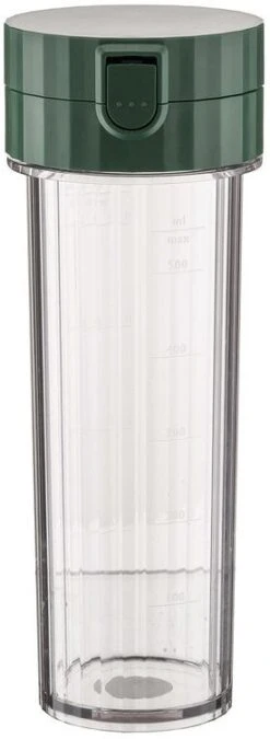 Alessi Smoothie Blender Plisse - Groen - 380 W - Door Michele De Lucchi - MDL17 GR -Keukenwinkel 0027 MDL17 BOGR 1x1 300dpi 1250pxl