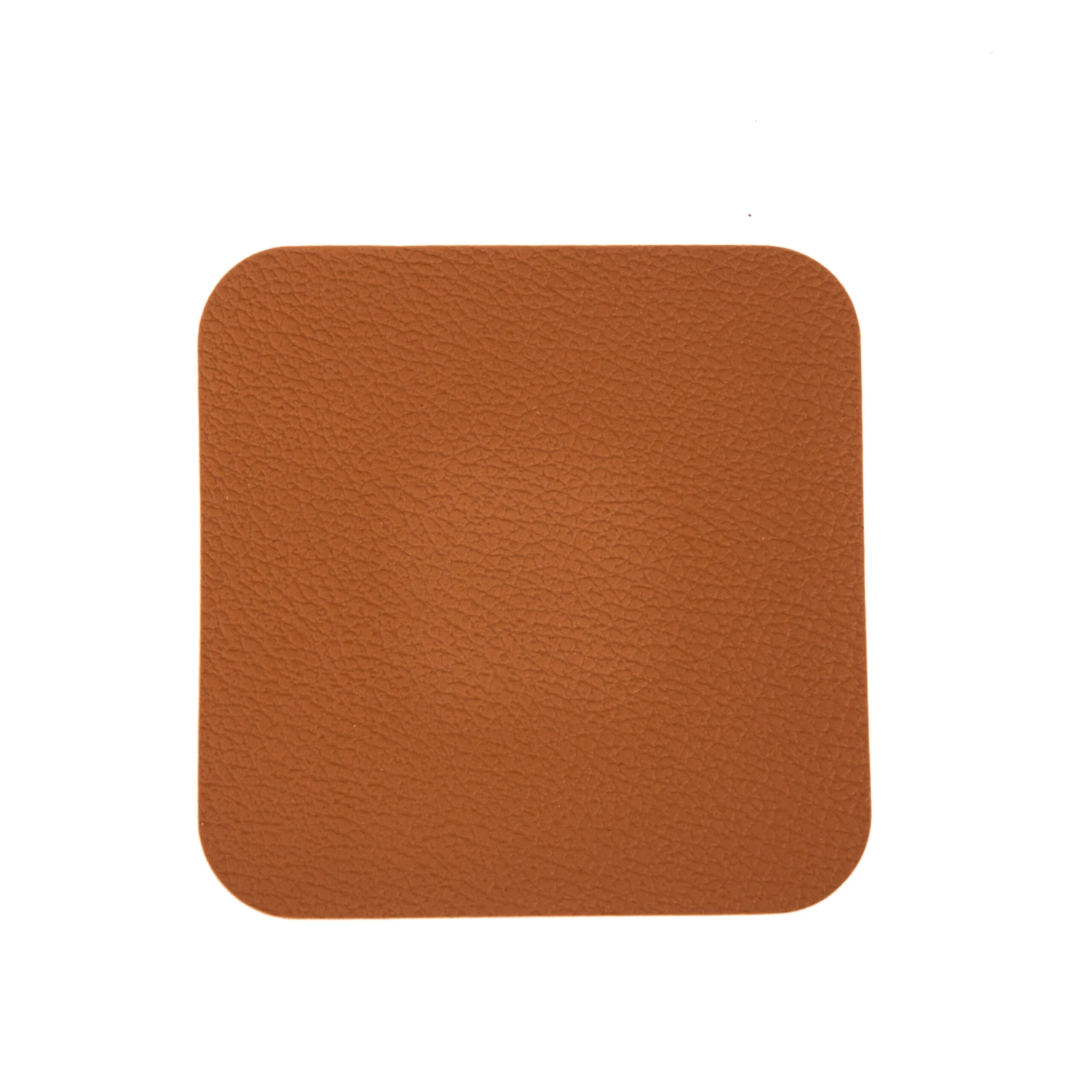 Jay Hill Onderzetters - Vegan Leer - Zwart / Cognac - Dubbelzijdig - 10 X 10 Cm - 6 Stuks 7 Jay Hill Onderzetters - Vegan Leer - Zwart / Cognac - Dubbelzijdig - 10 X 10 Cm - 6 Stuks - Afbeelding 5