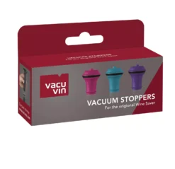 Vacu Vin Wijnstopper Vacuum Wine Stopper - Gekleurd - 3 Stuks -Keukenwinkel 08850606 VacuumStoppers VV9