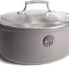 Saveur Selects Braadpan Ovaal Voyage - Rabbit Grey - ø 30 Cm / 5.6 Liter - Geëmailleerde Anti-aanbaklaag -Keukenwinkel 1 1 20