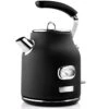 Westinghouse Waterkoker Retro Collections - 2200 W - Liquorice Black - 1.7 Liter - WKWKH148BK -Keukenwinkel 1 15