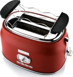 Westinghouse Retro Waterkoker + Broodrooster 2 Sleuven + Blender - Rood -Keukenwinkel 1143x1200