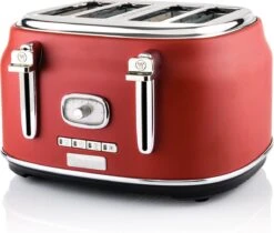 Westinghouse Retro Waterkoker + Broodrooster 4 Sleuven + Blender - Rood -Keukenwinkel 1200x1021 3