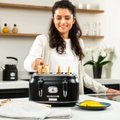 Westinghouse Retro Waterkoker + Broodrooster 4 Sleuven + Staafmixer - Zwart 19 Westinghouse Retro Waterkoker + Broodrooster 4 Sleuven + Staafmixer - Zwart -Keukenwinkel 1200x1200 189