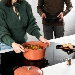 Westinghouse Pannenset Performance (Braadpan + Hapjespan) ø 28 Cm - Rood - Inductie En Alle Andere Warmtebronnen -Keukenwinkel 1200x1200 28