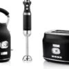 Westinghouse Retro Waterkoker + Broodrooster 2 Sleuven + Staafmixer - Zwart -Keukenwinkel 1200x765 1