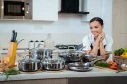 Westinghouse Pannenset Black Signature (Koekenpan + Steelpan) ø 20cm - Inductie En Alle Andere Warmtebronnen 9 Westinghouse Pannenset Black Signature (Koekenpan + Steelpan) ø 20cm - Inductie En Alle Andere Warmtebronnen -Keukenwinkel 1200x800 12