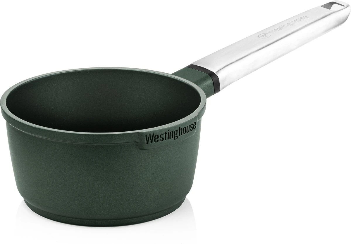 Westinghouse Pannenset Performance (Koekenpan ø 24 En 28 Cm + Steelpan ø 18 Cm) - Groen - Inductie En Alle Andere Warmtebronnen 8 Westinghouse Pannenset Performance (Koekenpan ø 24 En 28 Cm + Steelpan ø 18 Cm) - Groen - Inductie En Alle Andere Warmtebronnen - Afbeelding 6