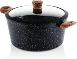 Westinghouse Pannenset Marble Wood (Braadpan + Hapjespan) ø 28 Cm - Inductie En Alle Andere Warmtebronnen -Keukenwinkel 1200x922 2