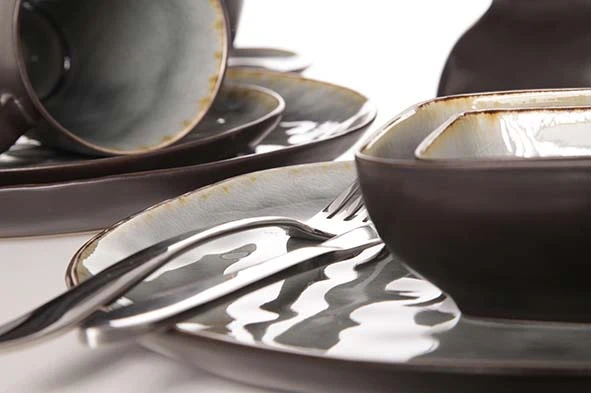 Cosy & Trendy Kleine Schaal Laguna Blue Grey 20 X 17 Cm 4 Cosy & Trendy Kleine Schaal Laguna Blue Grey 20 X 17 Cm - Afbeelding 2