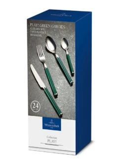 Villeroy & Boch Bestekset Play! - Green Garden - 24 Delig / 6 Personen -Keukenwinkel 1263329033 4003686305137 02