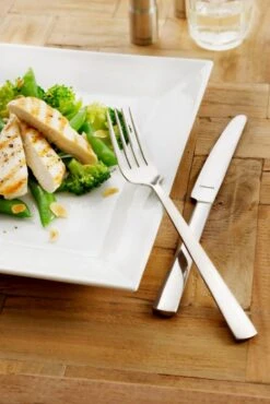 Amefa Dessert- & Ontbijtvork Moderno - 2 Stuks -Keukenwinkel 1923 Moderno sfeer20staand HR1 7