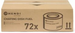 Hendi Brandpasta Voor Chafing Dish - 200 Gram - 72 Stuks -Keukenwinkel 194355 OBW 2022 02 IMGP1501