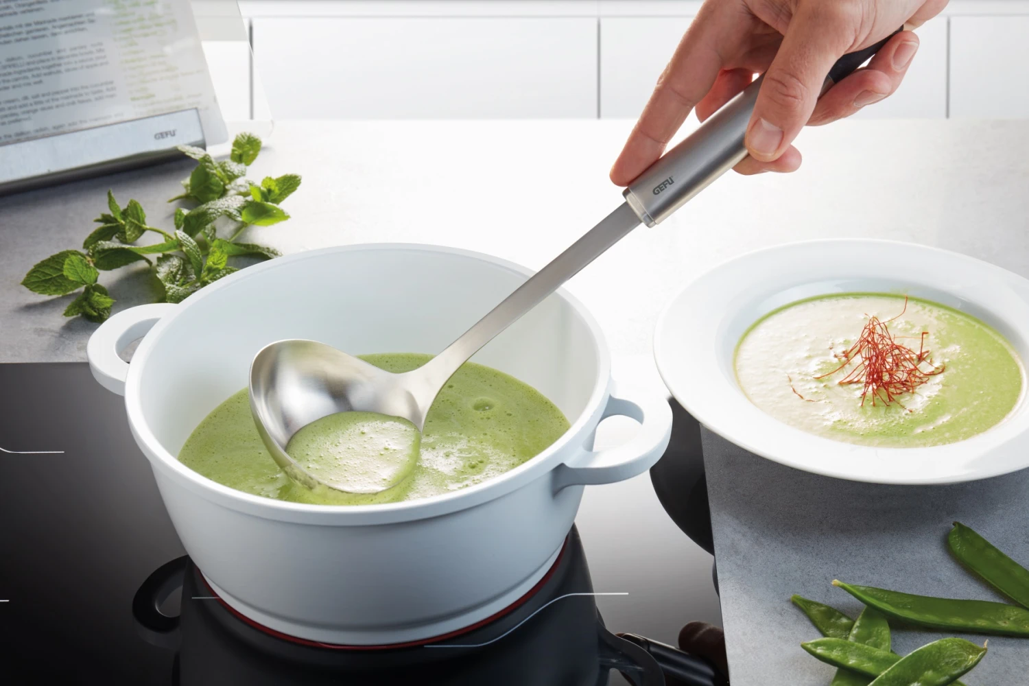 Gefu Soeplepel Primeline 33.5 Cm 4 Gefu Soeplepel Primeline 33.5 Cm - Afbeelding 2