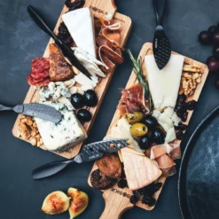 Boska Kaasmessenset Mini Monaco+ Zwart -Keukenwinkel 307088 BOSKACheeseKnifeSetMiniMonaco Black 2 2400x