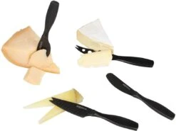 Boska Kaasmessenset Mini Monaco+ Zwart -Keukenwinkel 307088 BOSKACheeseKnifeSetMiniMonaco Black 3