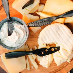 Boska Kaasmessenset Mini Monaco+ Zwart -Keukenwinkel 307088 BOSKACheeseKnifeSetMiniMonaco Black 9 2400x