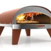 ZiiPa Pizza Oven Piana - Gasmodel - Met Thermometer - Terracotta - Voor ø 30 Cm Pizza's - Roterende Pizzasteen -Keukenwinkel 3760316020457