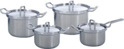 BK Pannenset Q-linair Master RVS - 4 Delige Set
