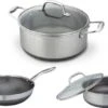 Westinghouse Pannenset Black Signature (Kookpan + Hapjespan ø 24 Cm + Wokpan ø 32 Cm) - Inductie En Alle Andere Warmtebronnen -Keukenwinkel 550x279