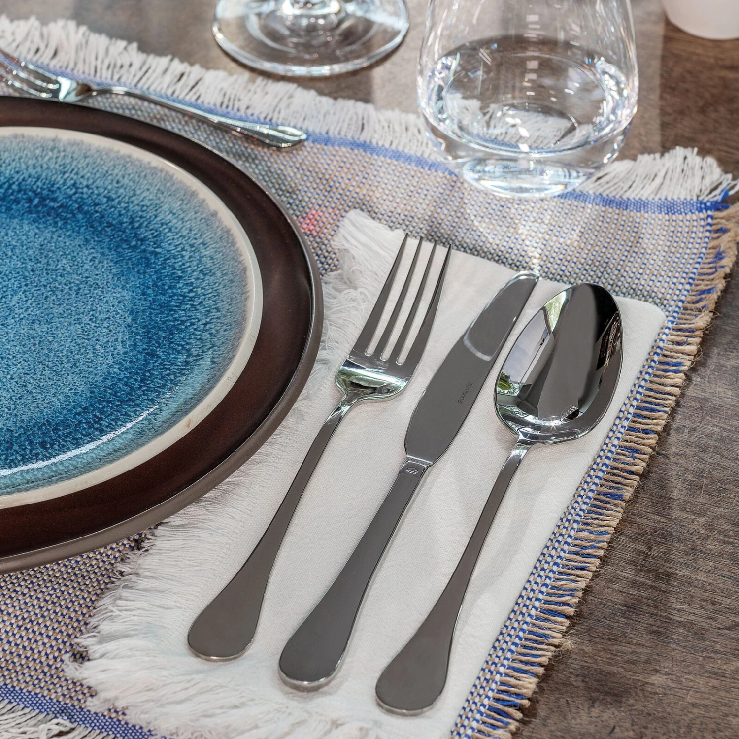 Sambonet Bestekset Bloom - RVS - Monoblock - 24 Delig / 6 Personen 4 Sambonet Bestekset Bloom - RVS - Monoblock - 24 Delig / 6 Personen - Afbeelding 2