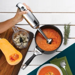 Dualit Staafmixer Set - 3-delig - Zilver - D88930 -Keukenwinkel 85800 hand blender chrome lifestyle 1