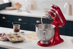 KitchenAid Keukenmachine Artisan - Kantelbare Kop - Appelrood - 4.8 Liter - 5KSM175PSEAC -Keukenwinkel 8597015012305B15D 2 1