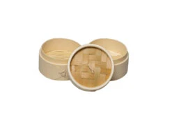 Sareva Stoommandje Bamboe 2-laags - ø 10 Cm 18 Sareva Stoommandje Bamboe 2-laags - ø 10 Cm -Keukenwinkel 8720364451066 2