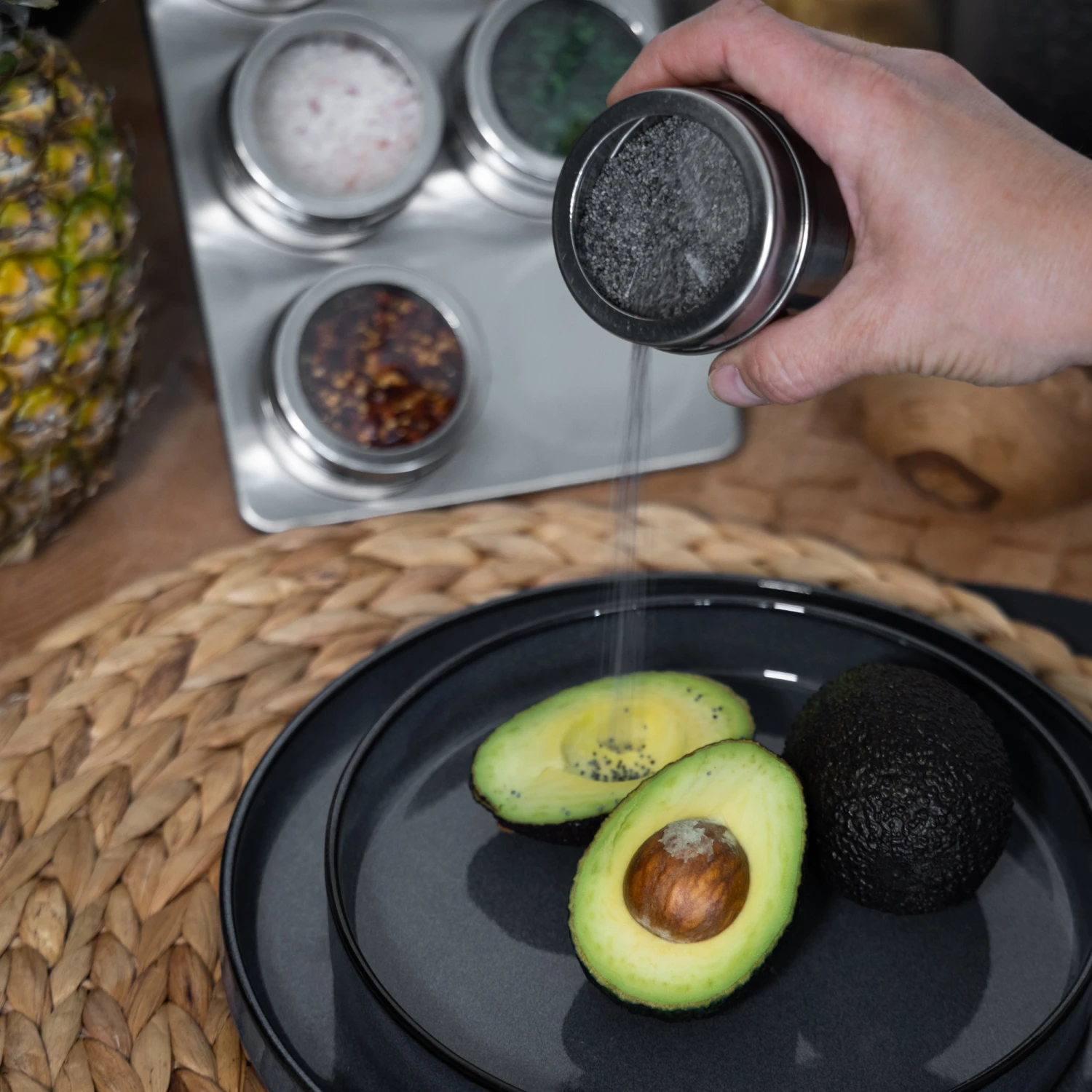 Blackwell Kruidenpotjes Magnetisch - Inclusief 6 Potjes - RVS 6 Blackwell Kruidenpotjes Magnetisch - Inclusief 6 Potjes - RVS - Afbeelding 4