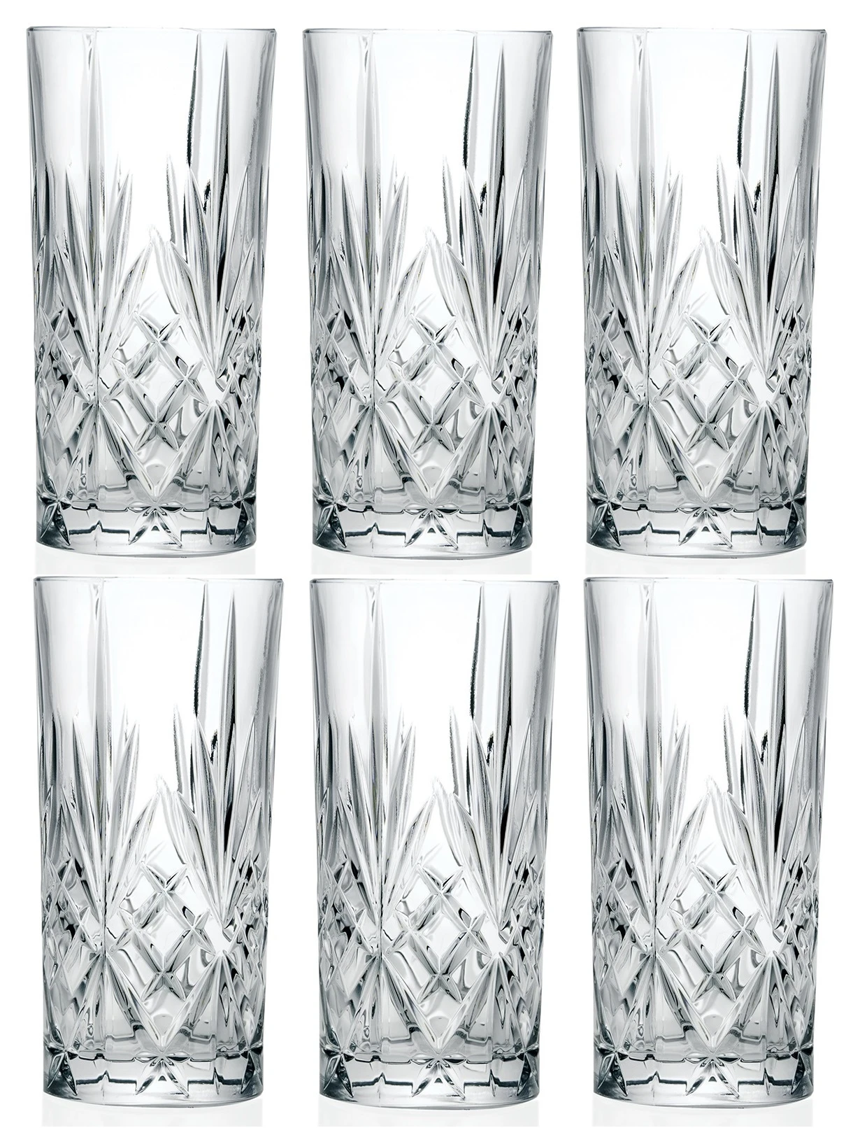 Cookinglife Longdrinkglazen Moy - 360 Ml - 6 Stuks 3 Cookinglife Longdrinkglazen Moy - 360 Ml - 6 Stuks