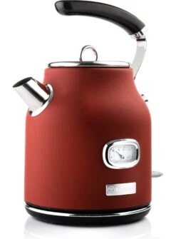 Westinghouse Retro Waterkoker + Broodrooster 4 Sleuven + Blender - Rood -Keukenwinkel 885x1200 4