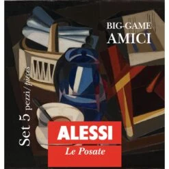 Alessi Bestekset Amici - BG02S5 - 5-delig - Door Big-Game -Keukenwinkel BG02S5 02
