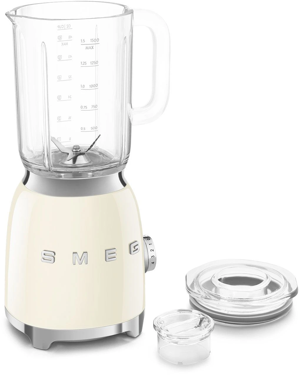SMEG Blender - 800 W - Creme - 1.5 Liter - BLF03CREU 6 SMEG Blender - 800 W - Creme - 1.5 Liter - BLF03CREU - Afbeelding 4