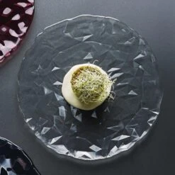 Voorkant -Keukenwinkel Bormioli Onderbord Diamond Transparant Sfeer 2 1