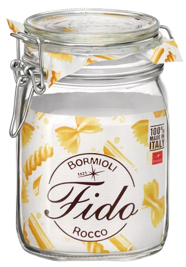 Bormioli Rocco Weckpot Fido 11 X 11 Cm / 1 Liter 3 Bormioli Rocco Weckpot Fido 11 X 11 Cm / 1 Liter