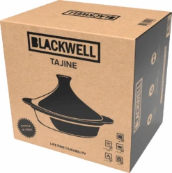 Blackwell Tajine Gietijzer - Zwart - ø 30 Cm / 3 Liter 15 Blackwell Tajine Gietijzer - Zwart - ø 30 Cm / 3 Liter -Keukenwinkel BoxRED TAJINE Package New 1