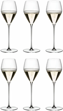 Riedel Champagneglazen Veloce - 6 Stuks