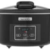 Crockpot Slowcooker - Scharnierdeksel - 4.7 Liter - CR052 -Keukenwinkel CSC052 Front Lid Closed