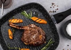 Westinghouse Grillpan Marble - 28 X 28 Cm - Standaard Anti-aanbaklaag -Keukenwinkel Clipboard06 8