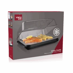 Vacu Vin Koelhoudplaat Active Cool Plate - Zwart -Keukenwinkel CoolPlate Packshot VV9
