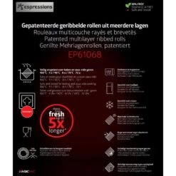 Espressions Vacumeerfolie 600 X 30 Cm - 2 Stuks - Geschikt Voor Foodsaver -Keukenwinkel EP61068 621c985a59d0a2.25566617