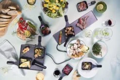 Espressions Gourmetstel Slim - 4 Personen -Keukenwinkel Espressions Gourmetstel Raclette Square 21 x 13 cm 1