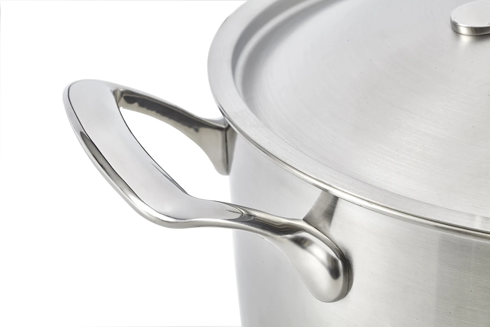 Habonne Kookpan Queen - TriPly RVS - ø 24 Cm / 6 Liter 4 Habonne Kookpan Queen - TriPly RVS - ø 24 Cm / 6 Liter - Afbeelding 2