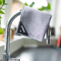 Klud Vaatdoekjes Grijs 30 X 30 - 7 Stuks -Keukenwinkel Klud microvezel vaatdoekjes grijs set van 7 5700002039033 37
