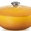 Le Creuset Braadpan Signature - Marmite - Nectar - ø 26 Cm / 4.1 Liter -Keukenwinkel LC 20220721 HL PS FS 21114266724430 001