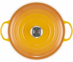 Le Creuset Braadpan Signature - Marmite - Nectar - ø 26 Cm / 4.1 Liter -Keukenwinkel LC 20220721 HL PS FS 21114266724430 004