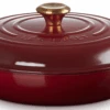 Le Creuset Braadpan Signature - Campagnard - Rhone - ø 30 Cm / 3.5 Liter -Keukenwinkel LC 20230217 HL PS FS 21180309494441 001