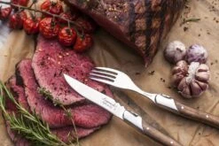 Laguiole Style De Vie Steakvorken Luxury Line Olijfhout 6 Stuks -Keukenwinkel Laguiole Luxury Line vorken olijfhout sf gr 6