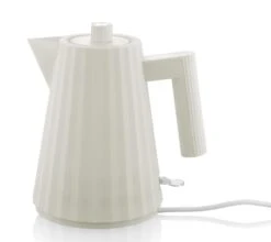 Alessi Waterkoker Plissé - Droogkookbeveiliging - Wit - Michele De Lucchi - 1 Liter - MDL06/1 W 10 Alessi Waterkoker Plissé - Droogkookbeveiliging - Wit - Michele De Lucchi - 1 Liter - MDL06/1 W -Keukenwinkel MDL06 1 W 1