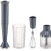 Alessi Staafmixer Set Plissé - Grijs - Michele De Lucchi - MDL10S G -Keukenwinkel MDL10S G A4 3500pxl